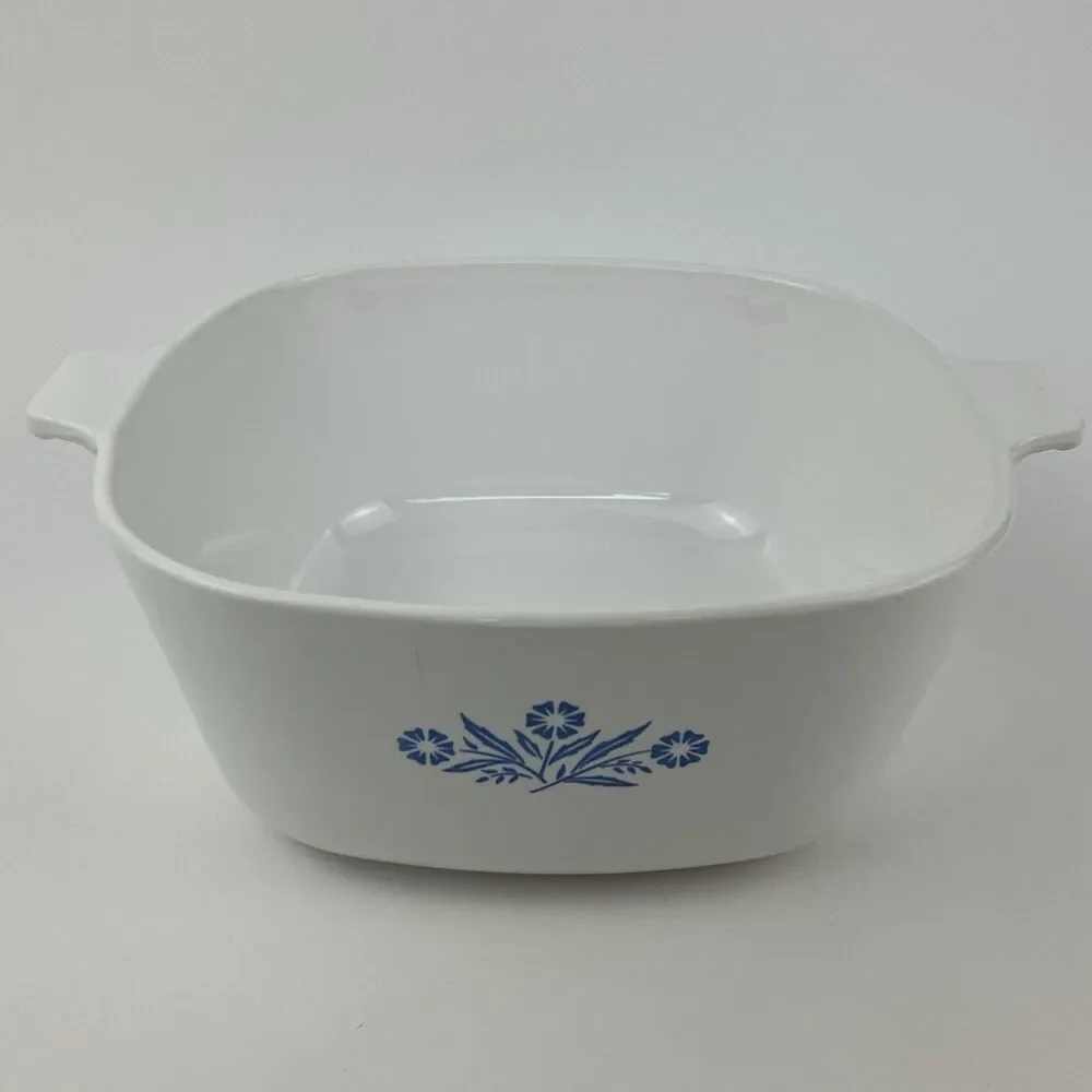 Corning Ware Blue Cornflower Casserole Dish Full Set w/ Lids | 1-1/2 quart